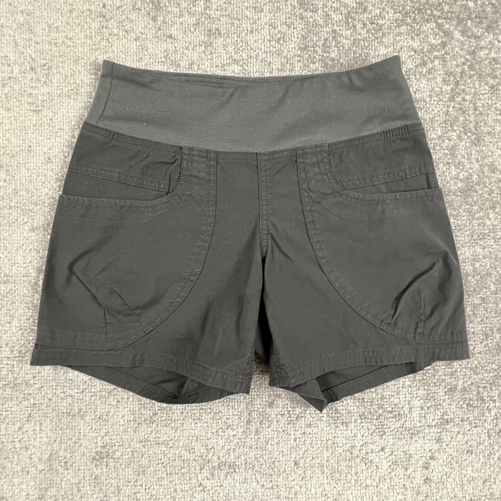 prAna Womens Black Kanab Shorts Hiking Style 1965431 Size XS